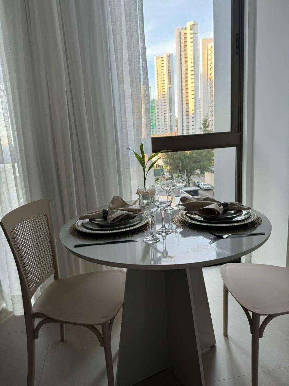 Flat Em Boa Viagem No Rooftop 470 Apartment *